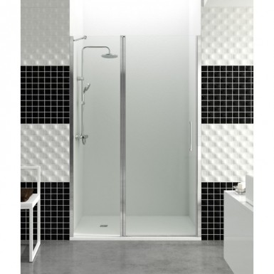 Paroi de douche porte battante HELIA D 70 cm