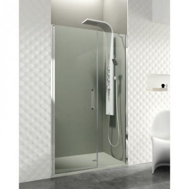 Paroi de douche porte battante HELIA E 75 cm