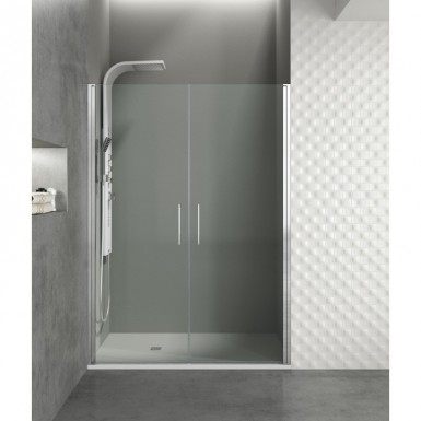 Paroi de douche portes battantes HELIA I 90 cm