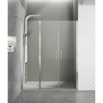 Paroi de douche portes battantes HELIA J 95 cm