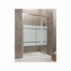 Paroi de douche coulissante TETHYS SATIN 120 cm