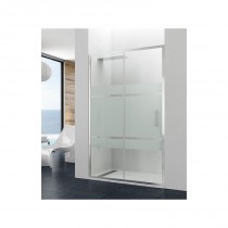 Paroi de douche coulissante THEIA SATIN 110 cm