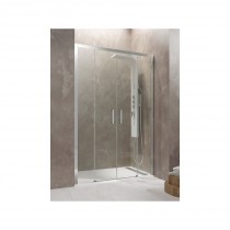 Paroi de douche double coulissante TETHYS SPAZIO 150 cm