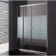 Paroi de douche double coulissante CRONOS SPAZIO sérigraphiée 180 cm