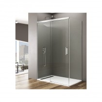 Paroi de douche d'angle RHEA accès sur coté 70 x 120 cm