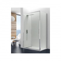 Paroi de douche d'angle THEIA accès sur coté 70 x 120 cm