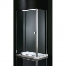 Paroi de douche d'angle CRONOS accès sur coté 70 x 140 cm