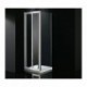 Paroi de douche d'angle porte pliante OCEAN accès sur coté 70 x 80 cm