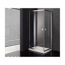 Paroi de douche d'angle CRONOS accès sur angle 70 x 80 cm