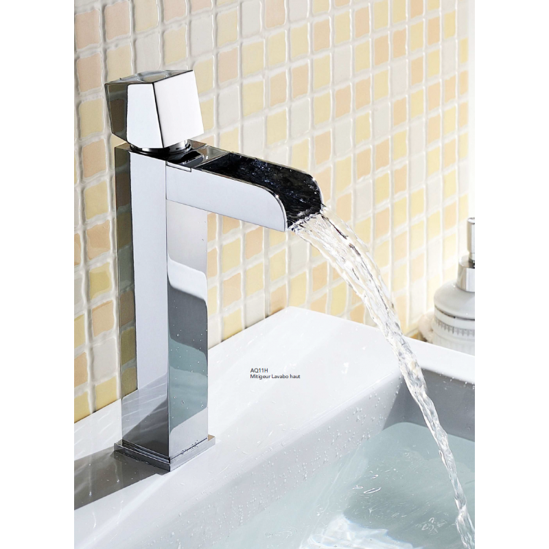 Mitigeur lavabo KING avec bec cascade - Robinet&Co